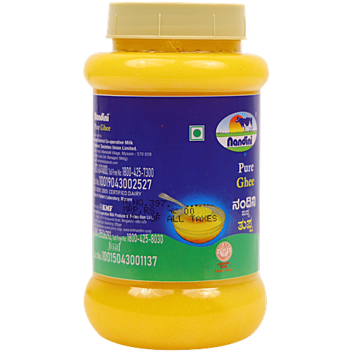 Nandini Pure Ghee/Neyyi, 500 ml Bottle Special Grade
