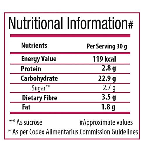 Buy Bagrrys Fruit N Fibre Muesli Strawberry 500 Gm Carton Online At