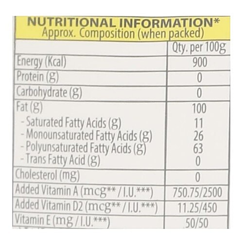 Sundrop Superlite Advanced Sunflower Oil, 2 L Jar Free from Argemone Oil