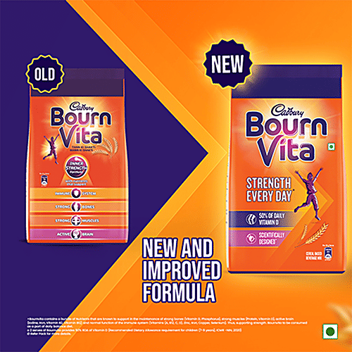 Bournvita Chocolate Health Drink - Bournvita, 75 g Pouch 