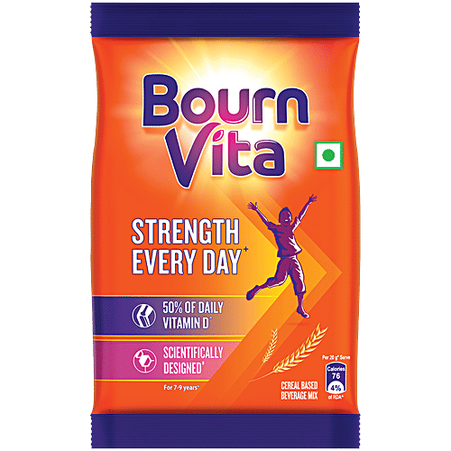Bournvita Chocolate Nutrition Drink, 70 g Pouch