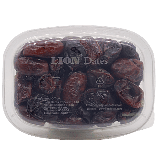 Lion Dates/Khajoor - Desert King, 250 g Cup 