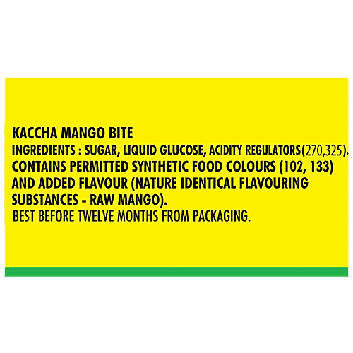 Parle Kaccha Mango Candy, 260.3 g Pouch Zero Trans Fat