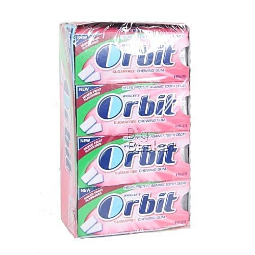 Buy Orbit Sugarfree Chewing Gum Mixed Fruit Flavored Online at Best Price of Rs 140 bigbasket