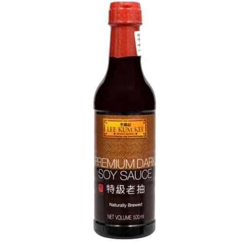 Lee Kum Kee Sauce - Soya (Dark), 500 ml Bottle No Trans Fat