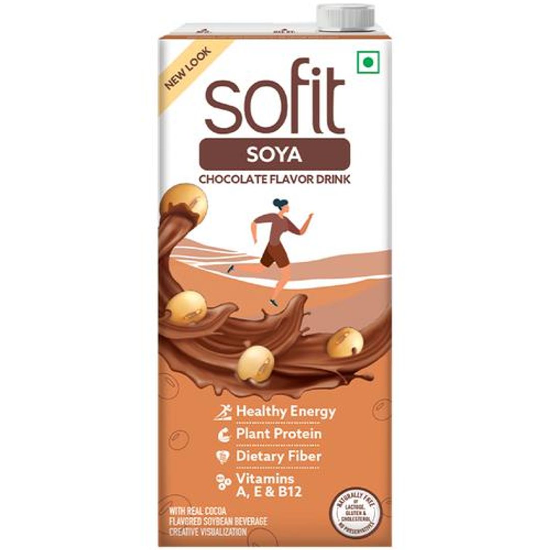 Sofit  Soya Chocolate Flavour Drink, 1 L Tetra