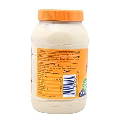 American Garden  U.S. Mayonnaise, 887 ml Bottle 