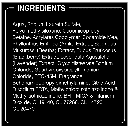 Nyle Volume Enhance Shampoo - Amla, Lavender, Blackberry, Reetha, Long & Fuller Hair, 800 ml  