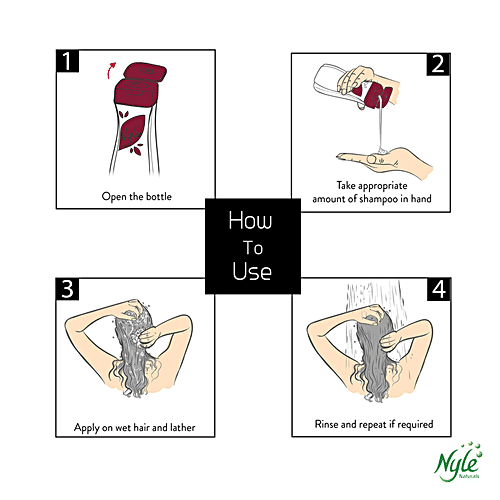 Nyle Volume Enhance Shampoo - Amla, Lavender, Blackberry, Reetha, Long & Fuller Hair, 800 ml  