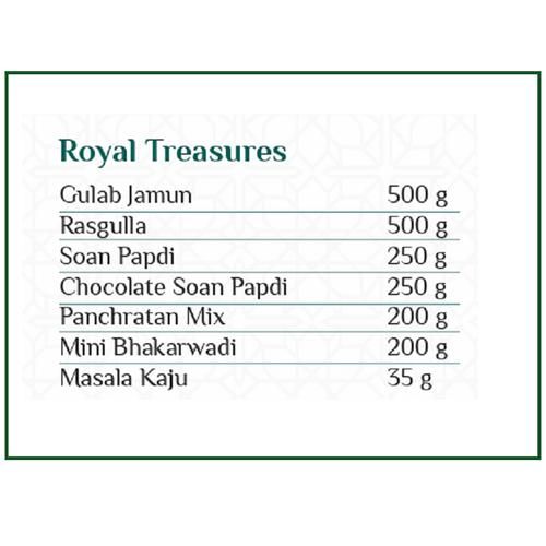 Haldirams  Gift Pack - Royal Treasures, 1.93 kg  