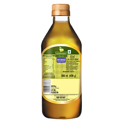 Buy Leonardo Olive Oil Extra Virgin 500 Ml Bottle Online At Best Price
