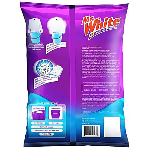 Buy Mr White Detergent Powder 3 Kg Online At Best Price of Rs 325