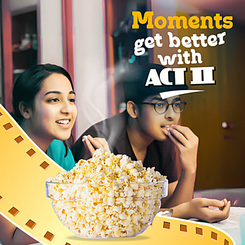 ACT II Butter Pepper Flavour Instant Popcorn, 70 g Pouch Zero Cholesterol