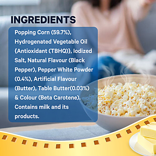 ACT II Butter Pepper Flavour Instant Popcorn, 70 g Pouch Zero Cholesterol