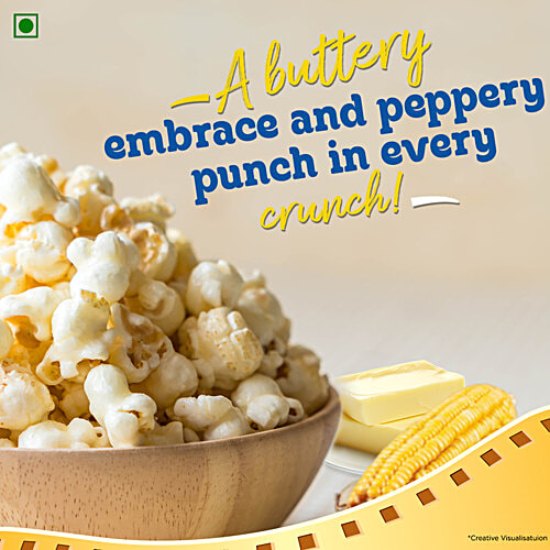 ACT II Butter Pepper Flavour Instant Popcorn, 70 g Pouch Zero Cholesterol