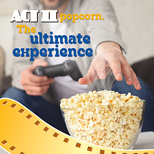 ACT II Butter Pepper Flavour Instant Popcorn, 70 g Pouch Zero Cholesterol