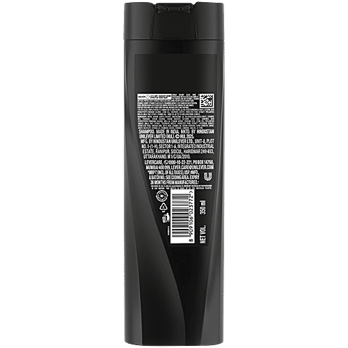 Sunsilk Radiant Black Shine Shampoo, 350 ml  Vitamin C, Ceramides, Pearl Protein