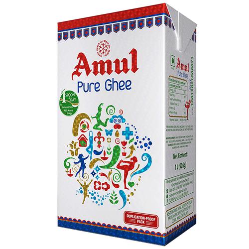 Amul Pure Ghee/Tuppa, 1 L Carton 