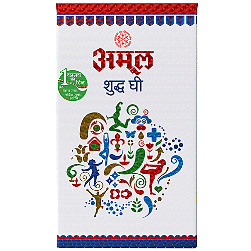 Amul Pure Ghee/Tuppa, 1 L Carton 