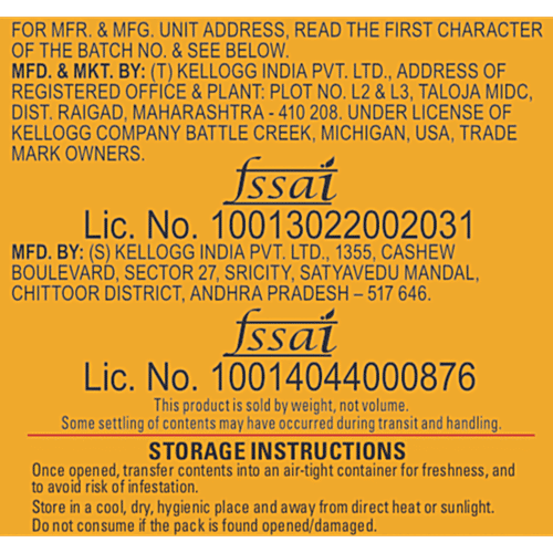 Kellogg's Corn Flakes With Real Almond & Honey, 300 g  High in Vitamin C, High in Iron