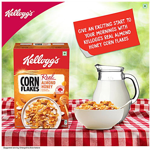 Kelloggs Corn Flakes With Real Almond & Honey, 300 g  