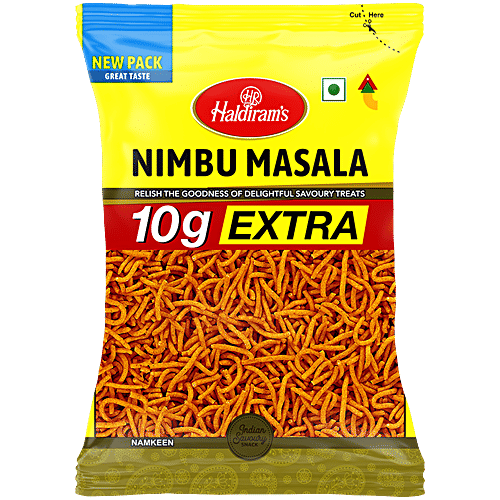 Haldiram's Nimbu Masala Namkeen, 210 g Delightful Savoury Treats