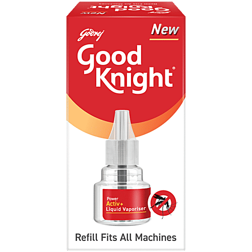 Good Knight Power Activ+ Liquid Vapouriser Mosquito Repellent Refill, 45 ml