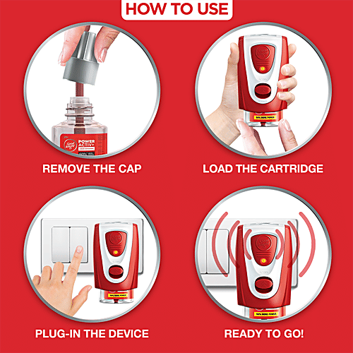 Good knight Power Activ+ - Mosquito Repellent Refill, 45 ml  