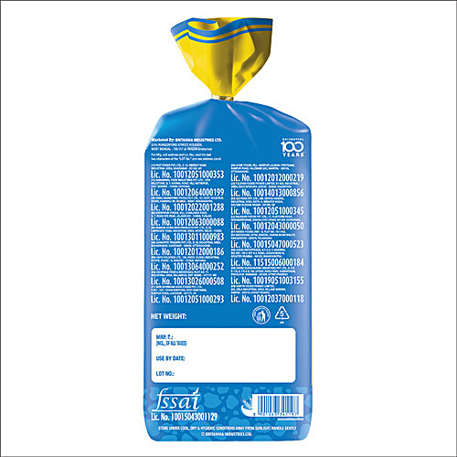 Britannia Milk Bread, 400 g Pouch 