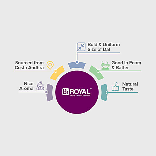 bb Royal Urad Gota - Whole, 2 kg Pouch 