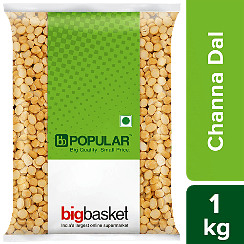 bb Popular Channa Dal, 1 kg Pouch 