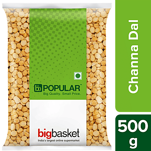 bb Popular Channa Dal, 500 g Pouch 