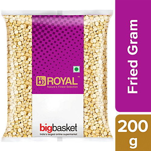 bb Royal Fried Gram/Bhuna Chana, 200 g Pouch 