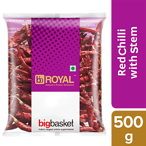 Chilli Guntur with Stem of Rs 77 bigbasket