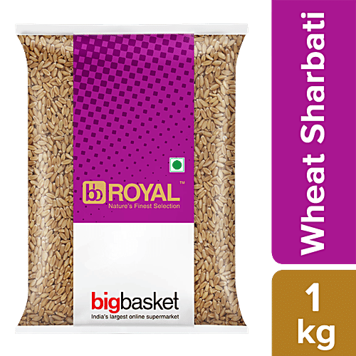 bb Royal Wheat Sharbati, 1 kg Pouch 