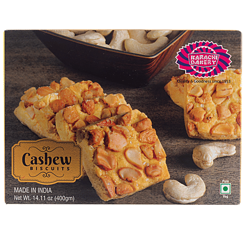 Buy Karachi Bakery Biscuits Cashew 400 Gm Pouch Online at the Best Price of Rs 180 bigbasket