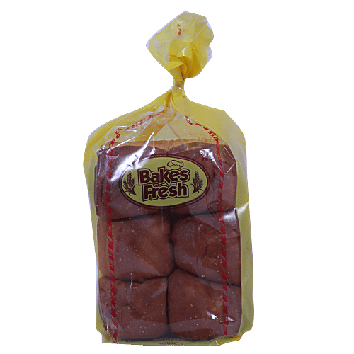 Bakes Fresh Butter Pav Bun, 200 g Pouch 