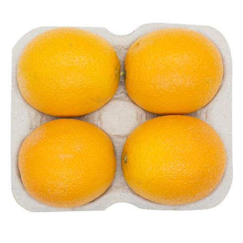 Fresho Orange - Imported, 4 pcs  