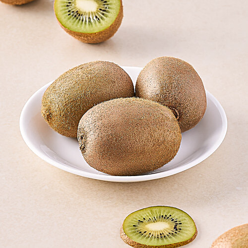fresho! Kiwi - Green, 3 pcs (Approx. 220 g - 260 g) Contains Vitamin C & Dietary Fibre