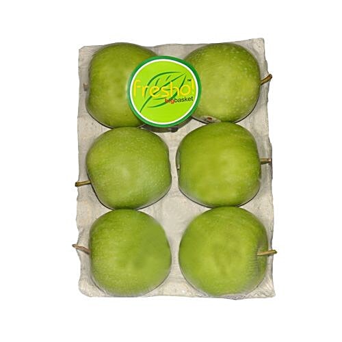 fresho! Green Apple, 6 pcs  Rich in Vitamin C, K