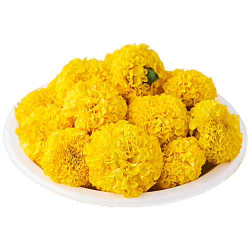 fresho! Marigold Flower - Yellow, 250 g  