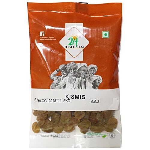 24 Mantra Naturals - Kismis, 100 g Pouch 