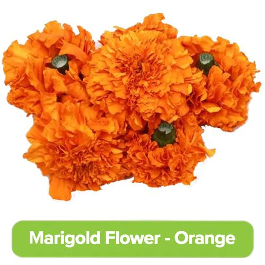Fresho Marigold Flower - Orange, 100 g 