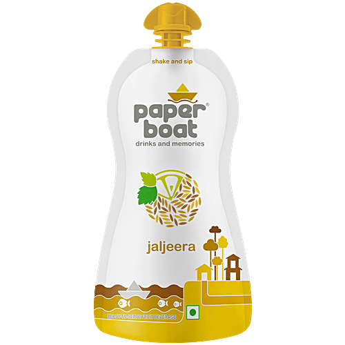 Paper Boat Jaljeera Drink, 200 ml Pouch No Added Preservatives, No Added Colours