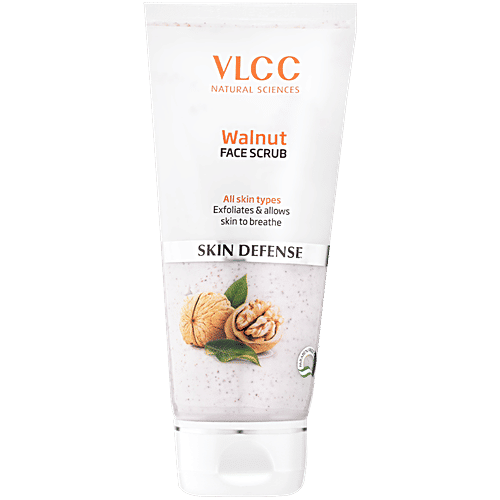 Buy Vlcc Face Scrub Walnut All Skin Types Exfoliates Allows Skin To