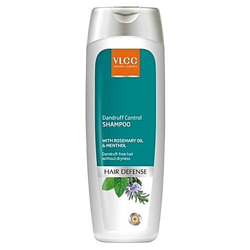 VLCC Hair Defense Dandruff Control Shampoo - Rosemary Oil & Menthol, without Dryness, 200 ml  