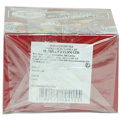 Mlesna Tea Bags - English Breakfast, 10 Bag x 1.5 gm Each 15 gm 