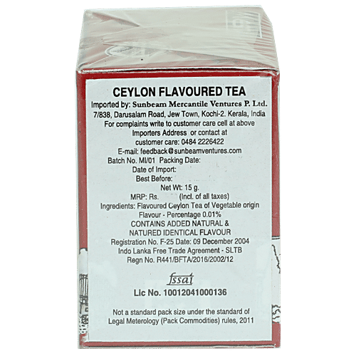 Mlesna Tea Bags - English Breakfast, 10 Bag x 1.5 gm Each 15 gm 