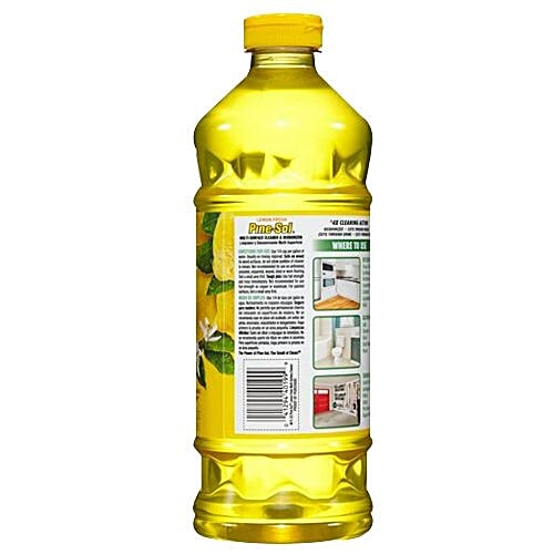 Pine Sol Multi-Surface Cleaner and Deodorizer - Lemon Fresh, 1.419 L  4X Cleaning Action