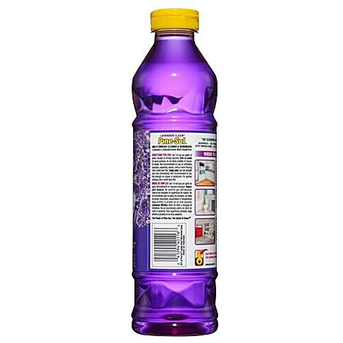 Pine Sol Multi-Surface Cleaner and Deodorizer - Lavender Clean, 827 ml  4X Cleaning Action